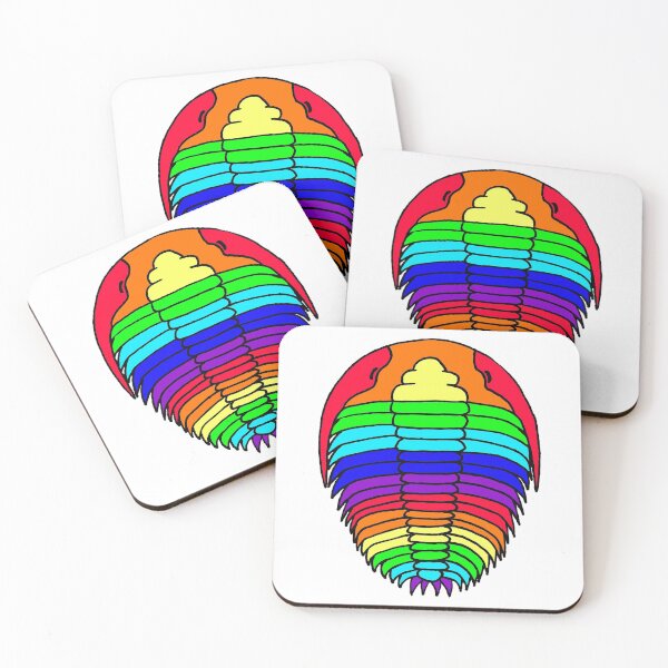 Item preview, Pride Rainbow Trilobite designed and sold by amyhags.