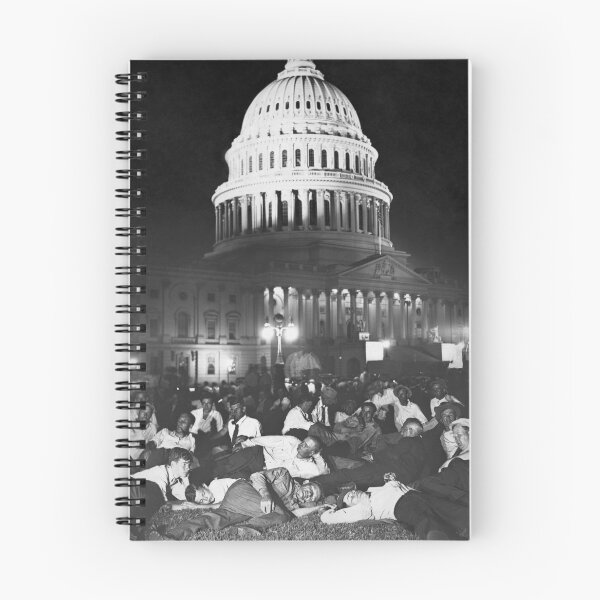 Item preview, WWI Bonus Army Camped At Capitol - 1932 designed and sold by warishellstore.
