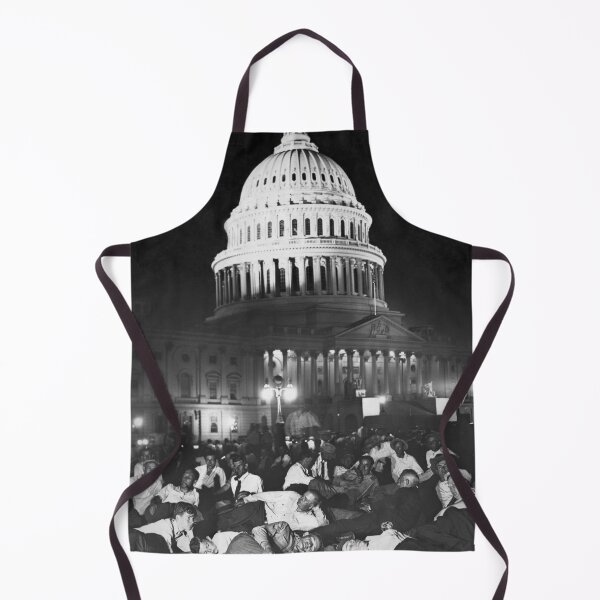 Item preview, WWI Bonus Army Camped At Capitol - 1932 designed and sold by warishellstore.