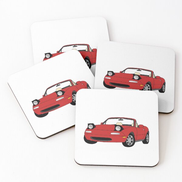Item preview, RED MIATA designed and sold by JK Stickers.