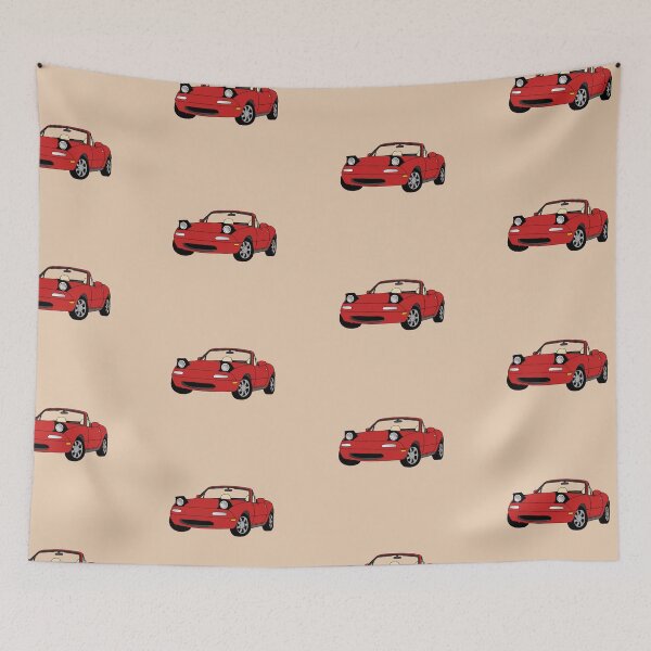 Item preview, RED MIATA designed and sold by JK Stickers.