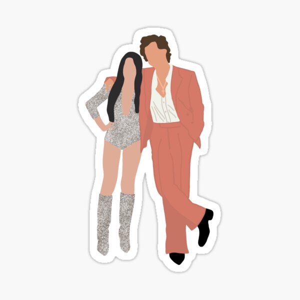 kacey & harry Sticker