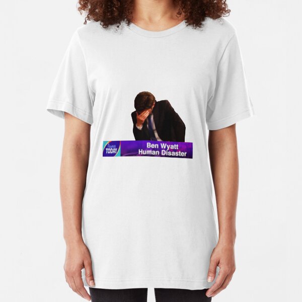 Ben Wyatt, Human Disaster Slim Fit T-Shirt