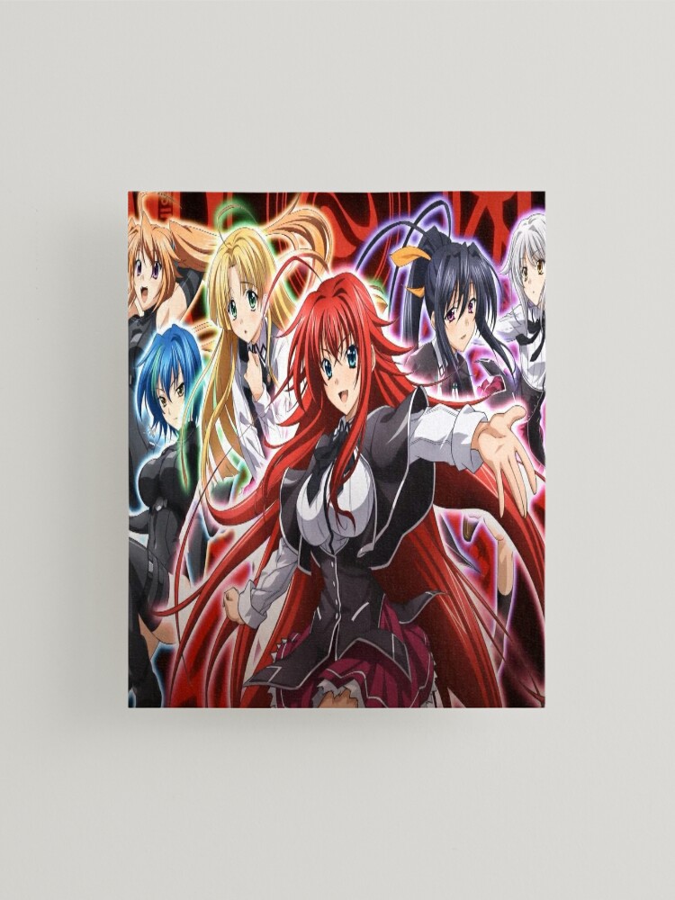 High School DxD - Rias Gremory Can - Canvas Art Print