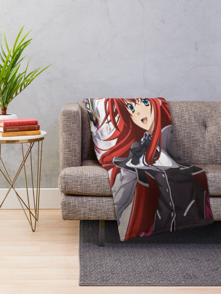 **Legit** High School DxD Rias Gremory Authentic Anime Throw Blanket #57551