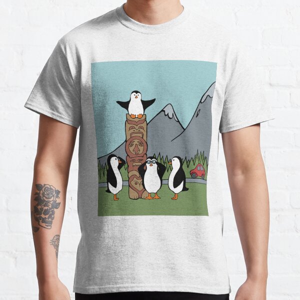 One of the Penguins Goes Missing, Oh Wait. Classic T-Shirt