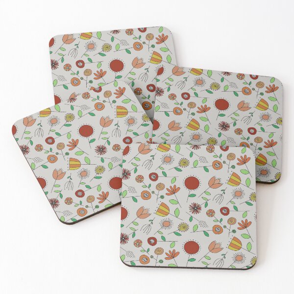 Item preview, Happy Flowers designed and sold by karousel.