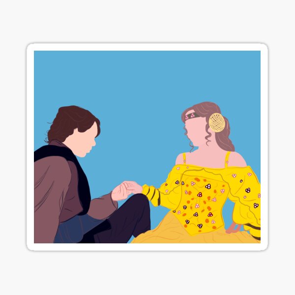 Vista previa del artículo con la obra «Picnic de Padme y Anakin», diseñado y vendido por bltaylor13.