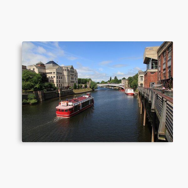 River Ouse, York. Canvas Print