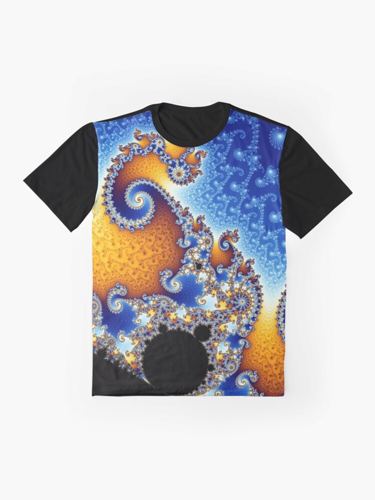 Alternate view of Mandelbrot set Graphic T-Shirt