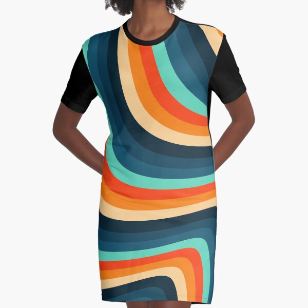 Item preview, 70s Retro Stripes Vintage  designed and sold by ind3finite.