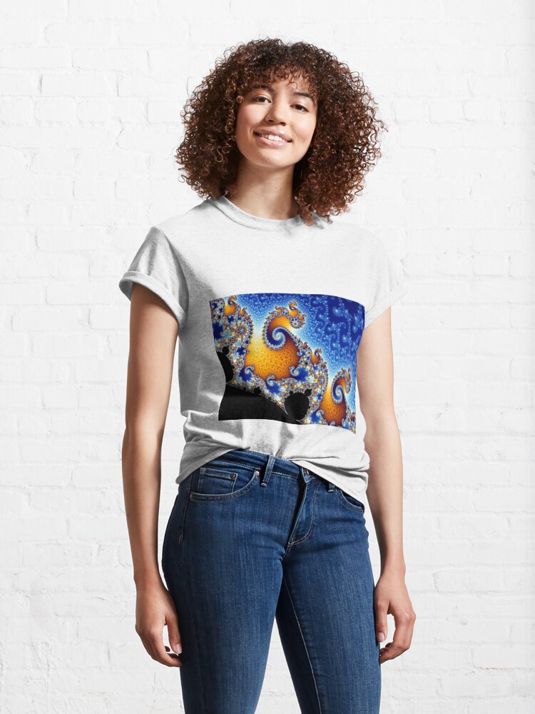 Alternate view of Mandelbrot set Classic T-Shirt