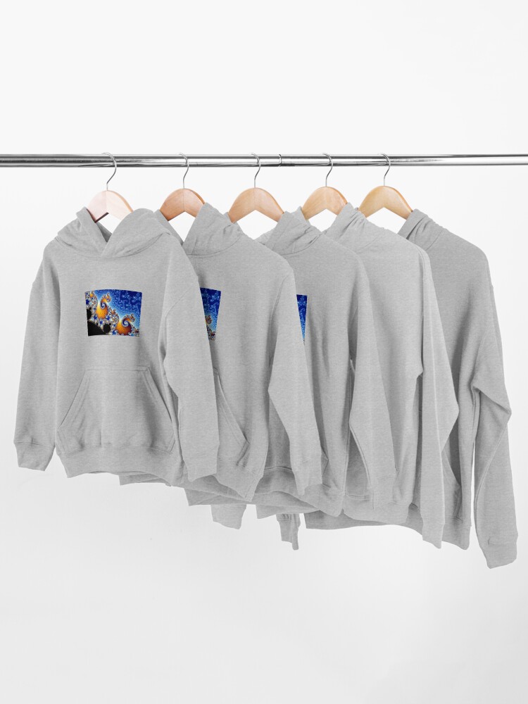 Alternate view of Mandelbrot set Kids Pullover Hoodie