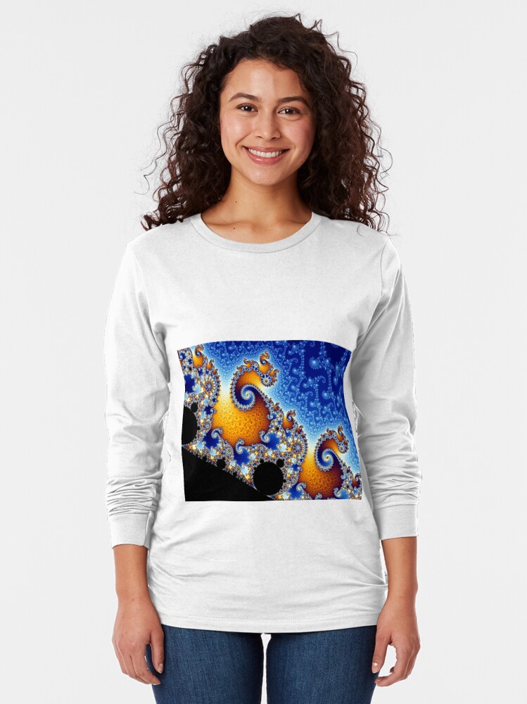 Alternate view of Mandelbrot set Long Sleeve T-Shirt