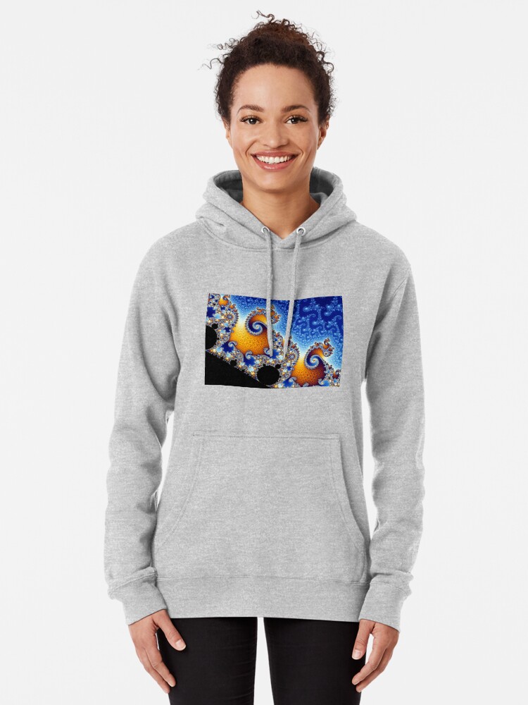 Alternate view of Mandelbrot set Pullover Hoodie