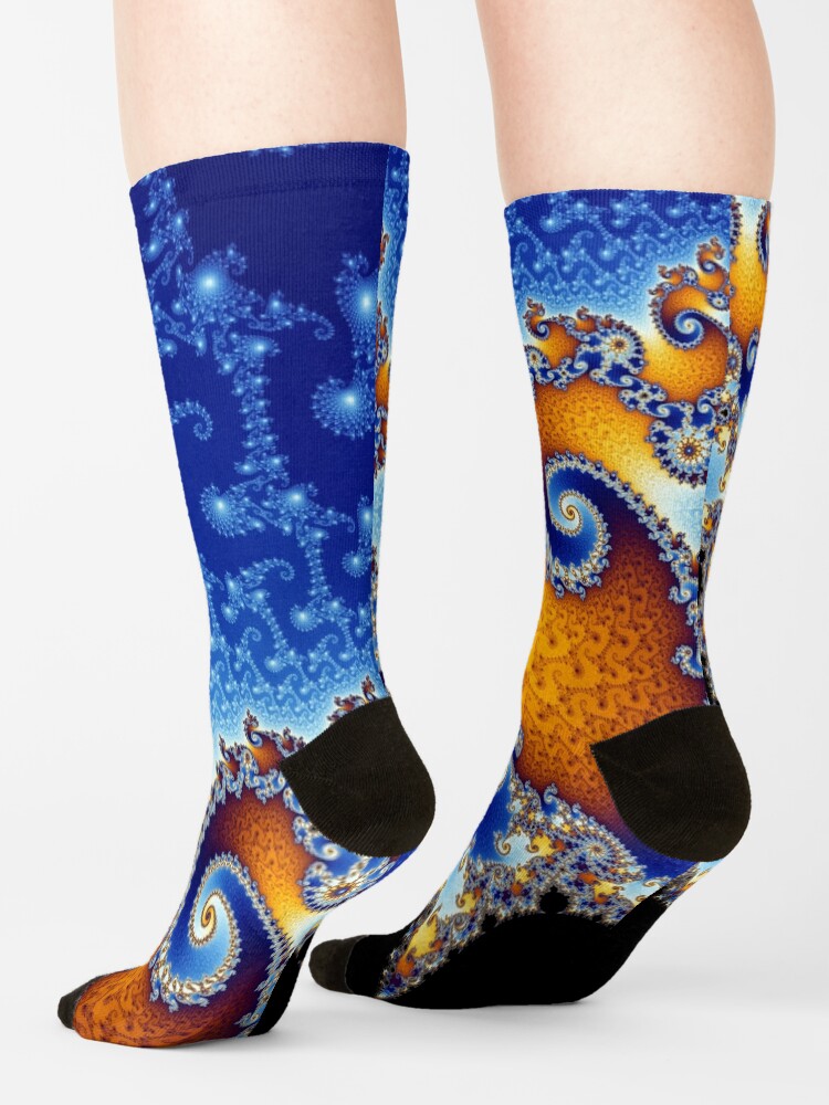 Alternate view of Mandelbrot set Socks