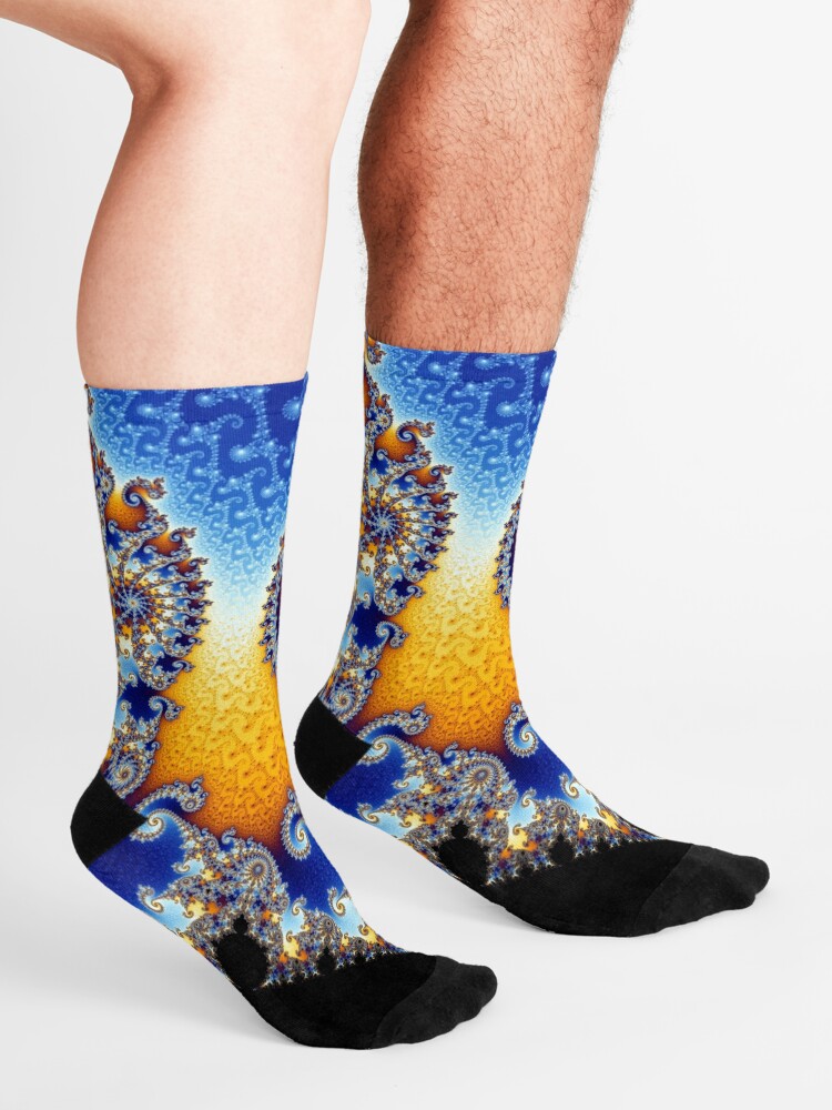 Alternate view of Mandelbrot set Socks