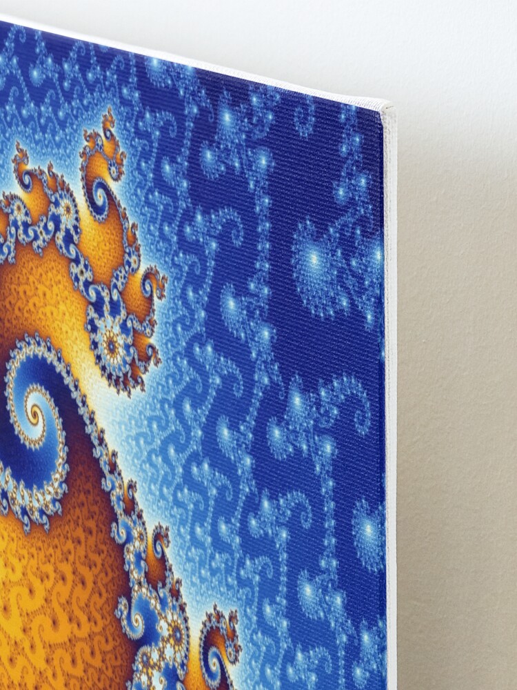 Alternate view of Mandelbrot set Mounted Print