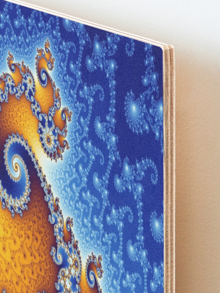Alternate view of Mandelbrot set Mounted Print