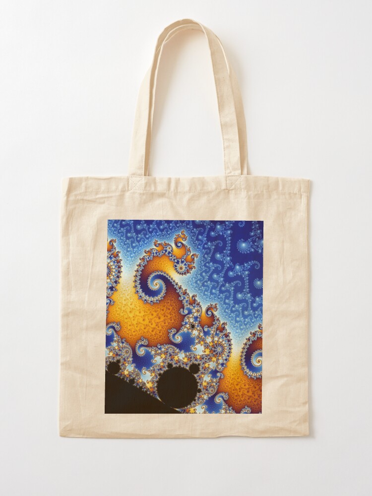 Alternate view of Mandelbrot set Tote Bag