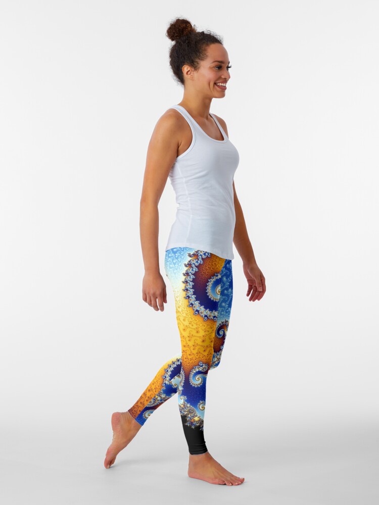 Alternate view of Mandelbrot set Leggings