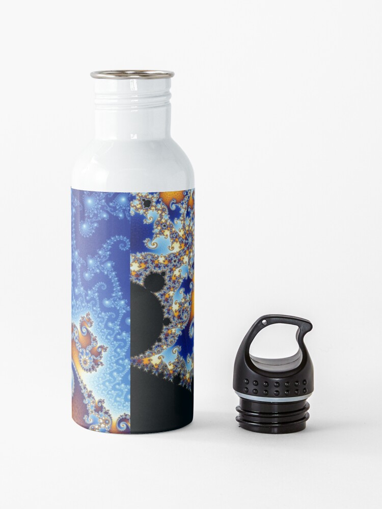 Alternate view of Mandelbrot set Water Bottle