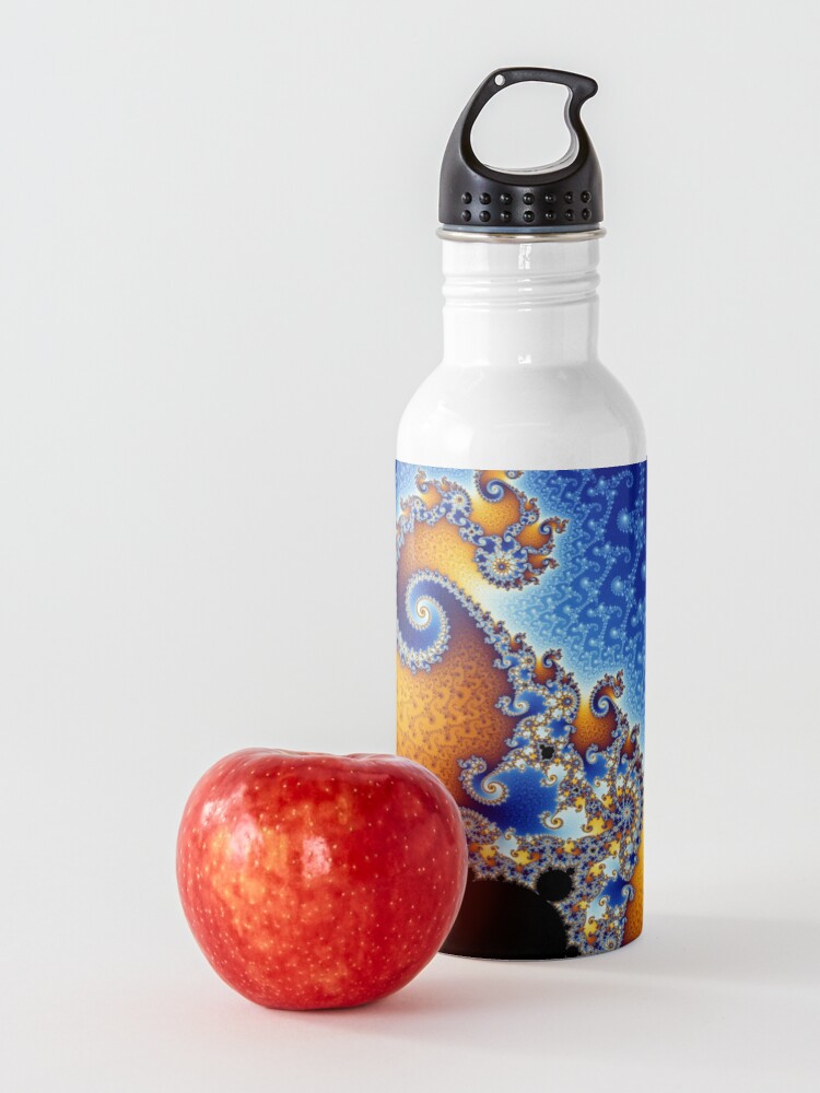 Alternate view of Mandelbrot set Water Bottle