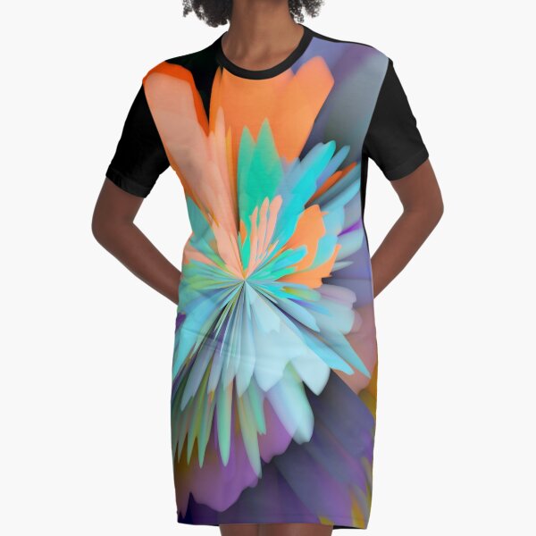 Fiesta Graphic T-Shirt Dress