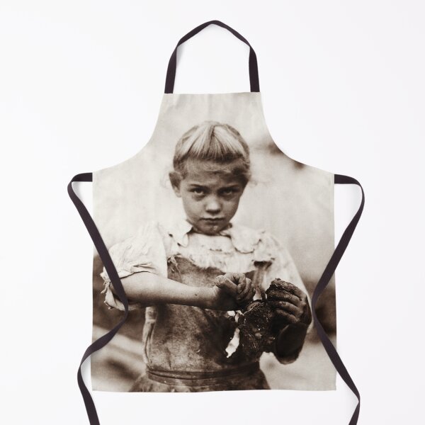 Item preview, Young Oyster Shucker - Lewis Hine - 1913 designed and sold by warishellstore.