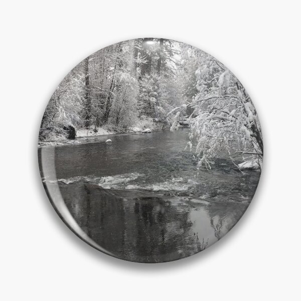 Item preview, Winter River designed and sold by HomeHedgeCharm.