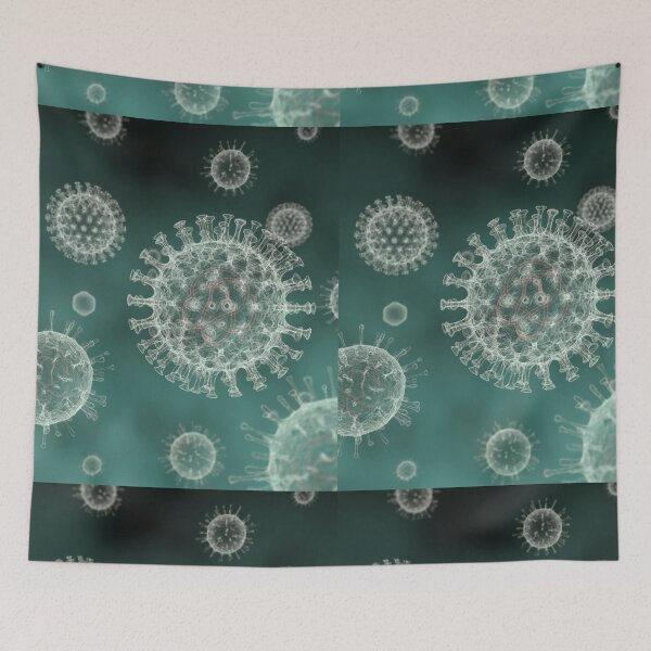 Item preview, CLUSTERS OF VIRUS COOL MICROSCOPIC PHOTO...Microbiology designed and sold by Hippiesole.