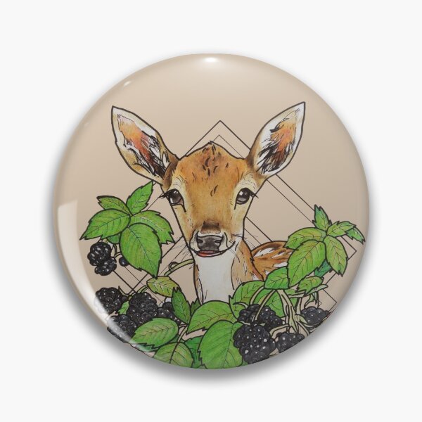 Item preview, Fawn in Forest - Cute Baby Deer designed and sold by gailwatson.