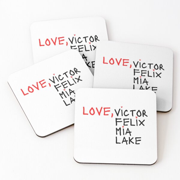 Item preview, Love Victor- Victor, Felix, Mia, Lake designed and sold by erinaceous.