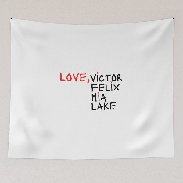 Item preview, Love Victor- Victor, Felix, Mia, Lake designed and sold by erinaceous.