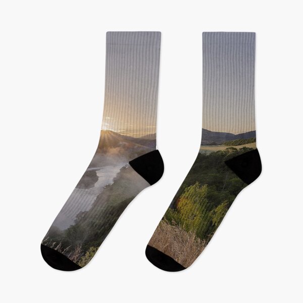 Item preview, Sunrise over the river designed and sold by Francesko221.