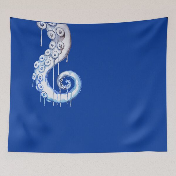 Item preview, Blue Spiral Tentacle designed and sold by SchwaigerStudio.