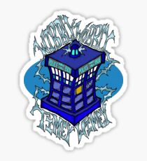 Wibbly Wobbly Timey Wimey Sticker