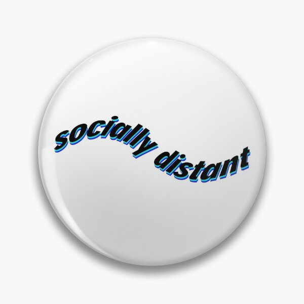 Item preview, Socially Distant designed and sold by lindsaymd.