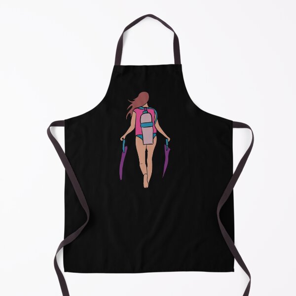 Item preview, Scuba Diving Girl designed and sold by TheSaltSirens.