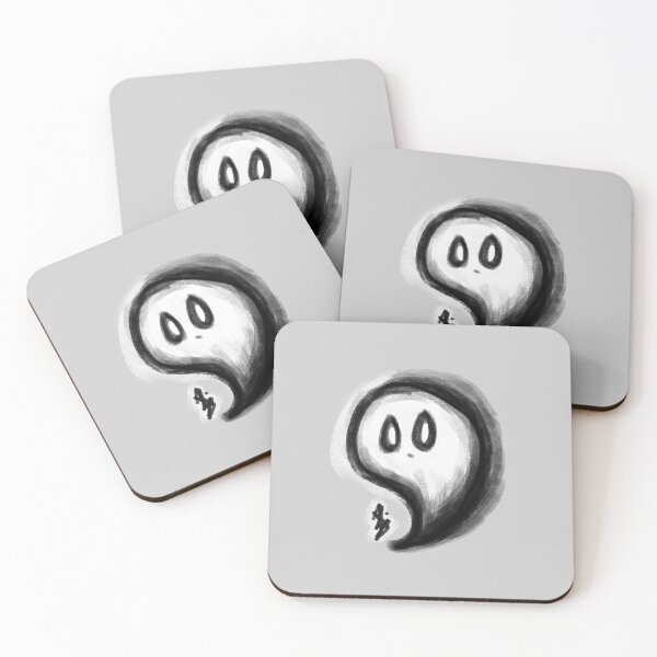 Item preview, Pequeño fantasma solitario designed and sold by TrickyWick.