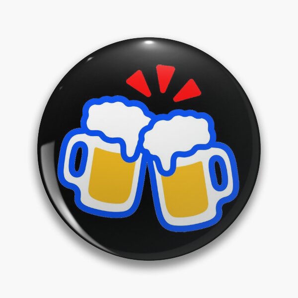 Item preview, beer glasses emoji designed and sold by LokmaneBrahimi.