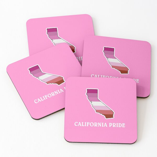 Item preview, California Pride Lesbian Flag Colors designed and sold by wenarts.