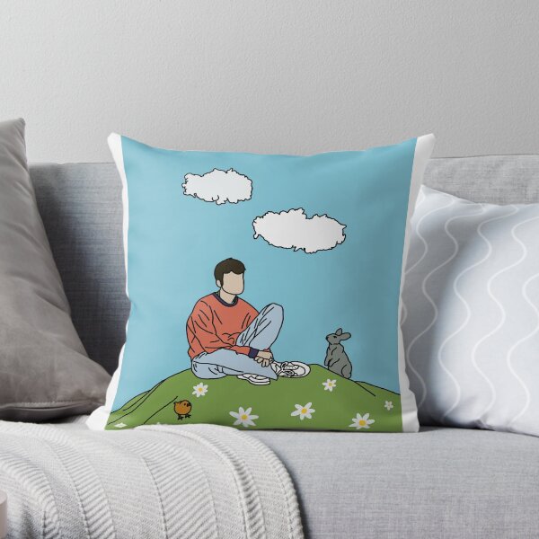 Rex Orange County Throw Pillow