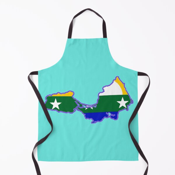 Item preview, Margarita Island Map with Flag of Margarita Island designed and sold by Havocgirl.