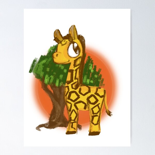 Item preview, baby giraffe  designed and sold by rawrkelsey.