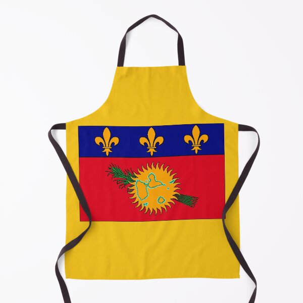 Item preview, Guadeloupe Flag with Map of Guadeloupe designed and sold by Havocgirl.