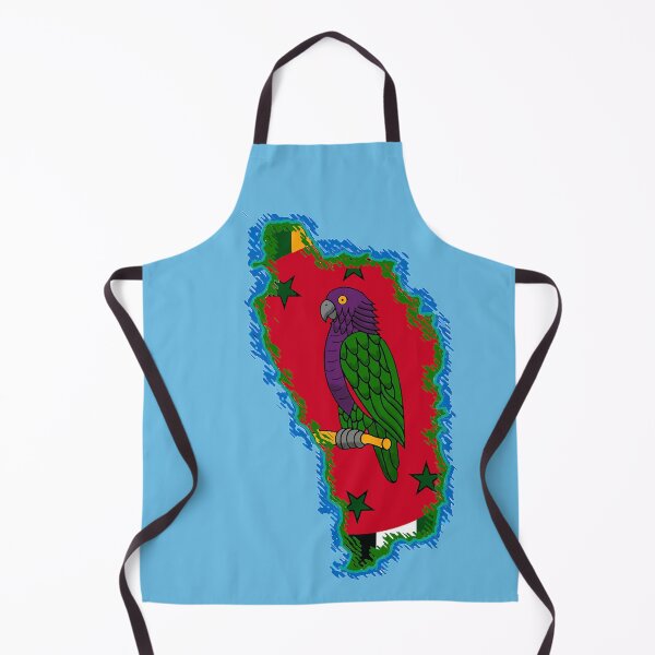 Item preview, Dominica Map with Dominican Flag designed and sold by Havocgirl.