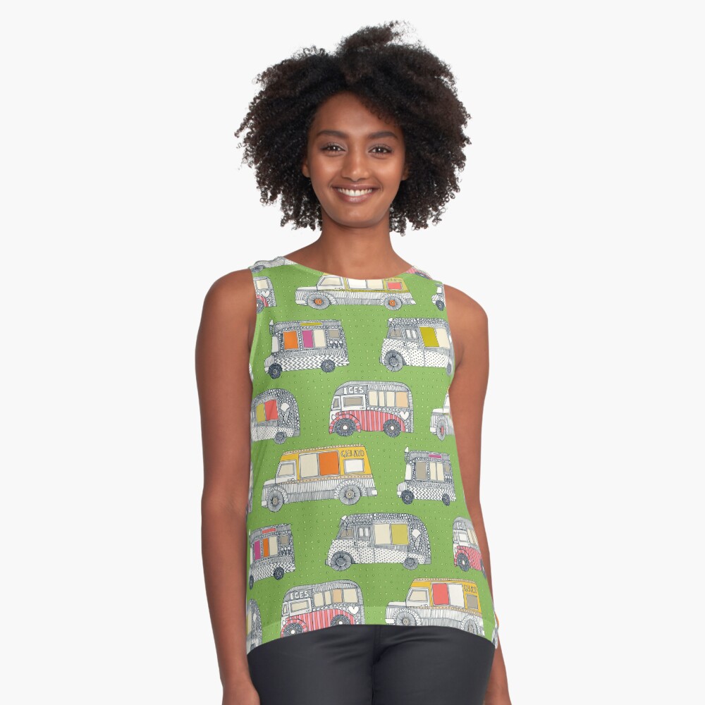 Item preview, Sleeveless Top designed and sold by scrummy.