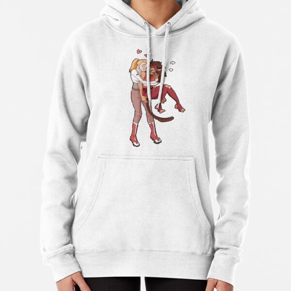 Future Catradora She-Ra et les princesses du pouvoir Catradora Lesbian Sweat à capuche épais