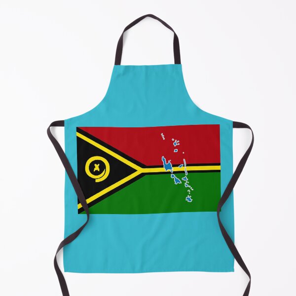 Item preview, Flag of Vanuatu with Map of Vanuatu designed and sold by Havocgirl.
